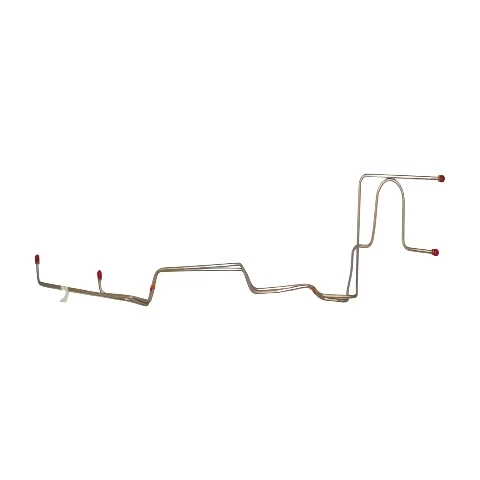 1966 Ford Galaxie SBF Transmission Cooler Lines w_ C4 Transmission - GTC6601SS